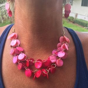 Pink Palooza Necklace & earrings